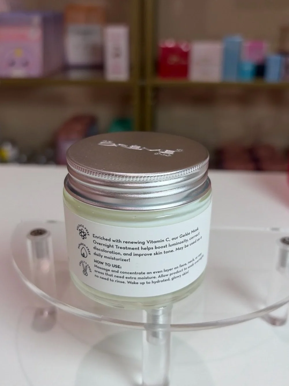 Gelée Mask Overnight Treatment - Yellow